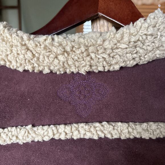 Carhartt Boulder Parka Womens Large Brown Faux Suede Sherpa Lined Coat Jacket - Picture 7 of 7